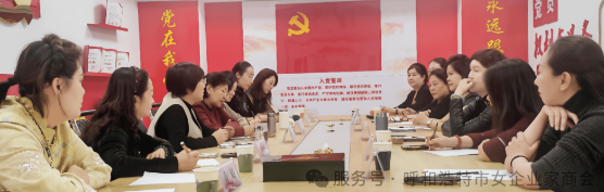 凝心聚力 蓄勢啟新 | 呼和浩特市女企業(yè)家商會召開2025年度領(lǐng)導(dǎo)班子總結(jié)會議